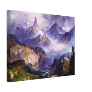 Thomas Moran  Index Peak Yellowstone National Park Canvas