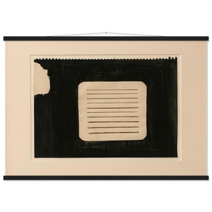 Donald Judd  Untitled  1962 N4 Museum-Quality Matte Paper Poster with Hanger