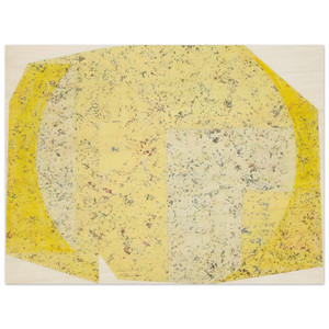 Sam Gilliam  Lattice Wood Print