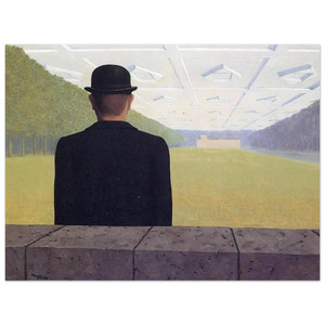 Rene Magritte  THE GREAT CENTURY 1954 Aluminum Print