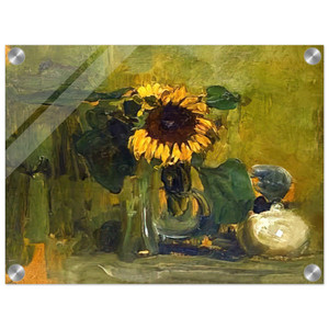 Piet Mondrian  Still life with Sunflower Acrylic Print
