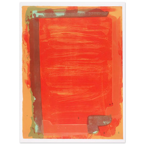 John Hoyland  Untitled III  1974 Aluminum Print