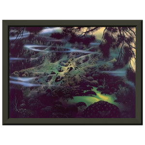 Eyvind Earle  Symphonic Fantasy Premium Metal Framed Art Print / Poster