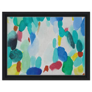 Alice Baber  Pipers Near Framed Canvas