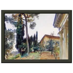 John Singer Sargent  Corfu Premium Metal Framed Art Print / Poster