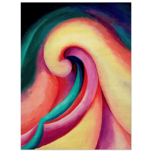 Georgia OKeeffe  Series I No 3 Wood Print