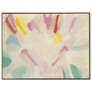 Alice Baber  Music of the Jaguar Wood Print