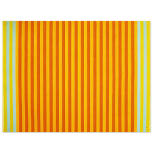 Gene Davis  Sunball  1960 Aluminum Print