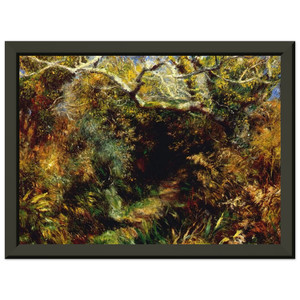 Renoir Mediterranean Landscape N2 Metal Framed Art Print Poster