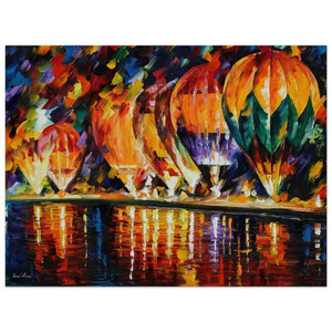 Leonid Afremov  Leonid Afremov N14 Wood Print