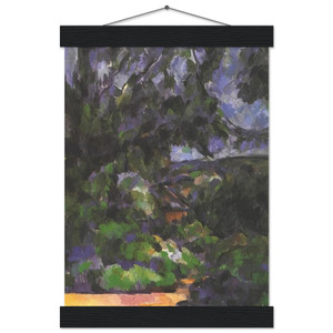 Paul Cezanne  Blue Landscape Museum-Quality Matte Paper Poster with Hanger