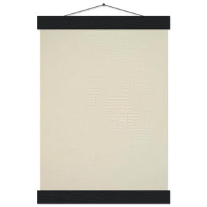 Barnett Newman  Be II Museum-Quality Matte Paper Poster with Hanger