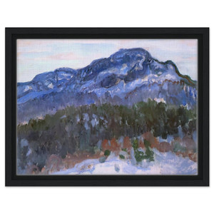 claude monet  Mount Kolsaas Framed Canvas