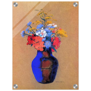 Odilon Redon  WILD FLOWERS IN A VASE Acrylic Print