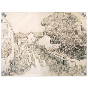 Vincent van Gogh  VILLAGE STREET N2 Acrylic Print