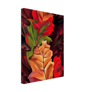 Georgia OKeeffe  Autumn Leaves  Lake George NY Canvas