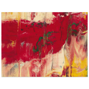 Gerhard Richter  ICE Wood Print