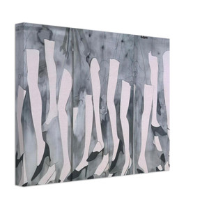 Jim Dine  WALKING DREAM WITH A FOUR FOOT CLAMP 1965 Canvas