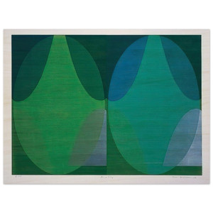 Sam Gilliam  Bowling Wood Print