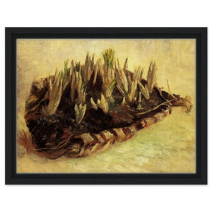 Vincent van Gogh  Still Life with a Basket of Crocuses Framed Canvas