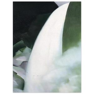 Georgia OKeeffe  Green and White Aluminum Print