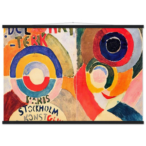 Sonia Delaunay  MODERNISM Museum-Quality Matte Paper Poster with Hanger