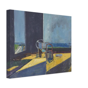 Richard Diebenkorn  Interior with View of the Ocean Canvas