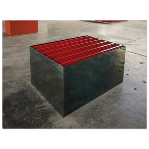 Donald Judd  Untitled The Block  1965 Wood Print