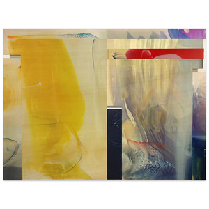 Sam Gilliam  River Falls Wood Print