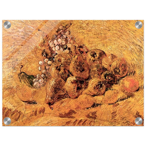Vincent van Gogh  Still Life with Grapes Pears and Lemons Acrylic Print