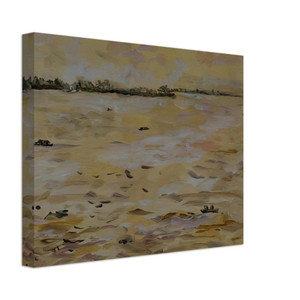 Ivan Albright  THE AMAZON RIVER IQUITOS PERU 1971 Canvas