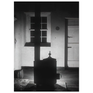 Charles Sheeler  Doylestown HouseThe Stove  1917 Fine Art Poster / Art Print