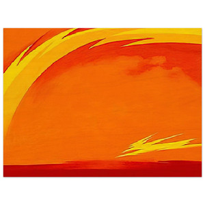 Georgia OKeeffe  From the Plains II Wood Print