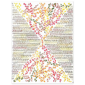 Sonia Delaunay  D181OULEURS IDEES 1 Aluminum Print