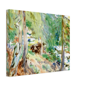 John Singer Sargent  Val DAosta Purtud Canvas