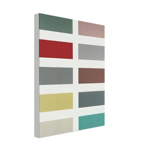 Gerhard Richter  TEN COLOURS 1966 Canvas