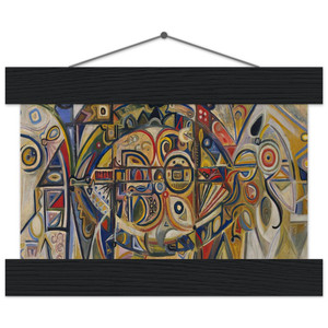 Richard PousetteDart  Desert Museum-Quality Matte Paper Poster with Hanger