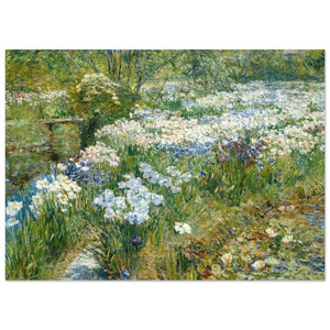 Childe Hassam  The Water Garden Fine Art Poster / Art Print