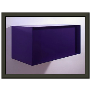 Donald Judd Untitled DJ 7718 Meter Box 1977 Metal Framed Art Print