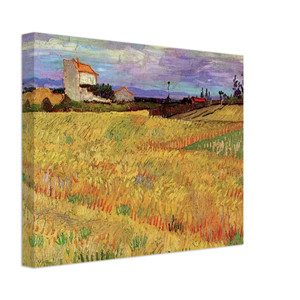 Vincent van Gogh  Wheat Field Canvas