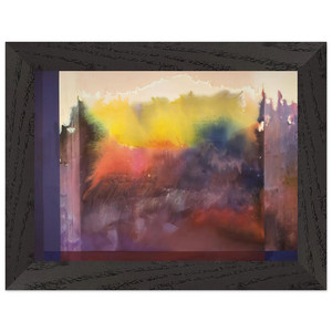 Ronnie Landfield Vision Of Paradise 1985 Framed Art Print