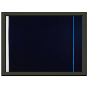 Barnett Newman  Midnight Blue N1 Premium Metal Framed Art Print / Poster