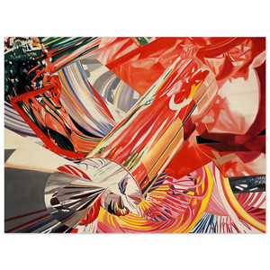 James Rosenquist  Hitchhiker  Speed of Light Wood Print