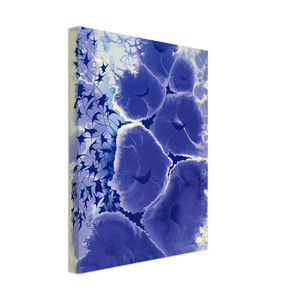 Eyvind Earle  Mauve Floral Canvas