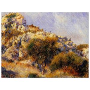 PierreAuguste Renoir  Rocks at LEstaque N2 Aluminum Print