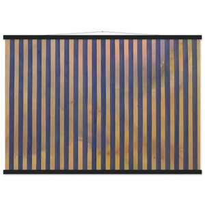 Gene Davis  Untitled  1959 N3 Museum-Quality Matte Paper Poster with Hanger