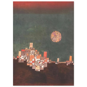 Paul Klee  CHOSEN SITE 1940 Fine Art Poster / Art Print