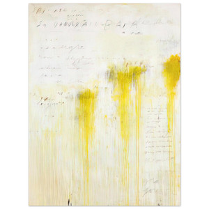 Cy Twombly  Quattro Stagioni II Estate Aluminum Print