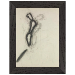 Susan Rothenberg  UNTITLED 1982 N2 Premium Wooden Framed Art Print / Poster