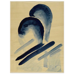 Georgia OKeeffe  Blue03 Wood Print